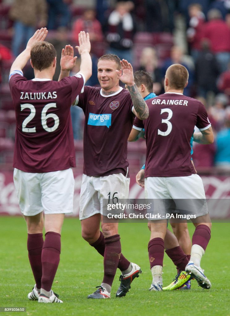 Soccer - Clydesdale Bank Premier League - Heart of Midlothian v Celtic - Tynecastle Stadium