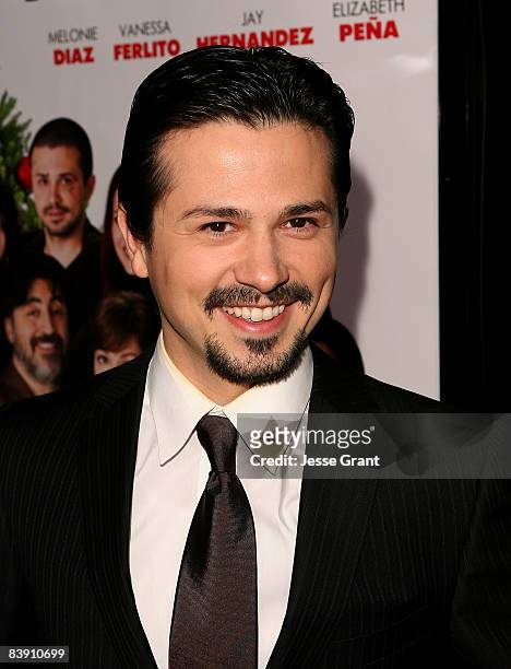Actor Freddy Rodriguez arrives at the Los Angeles premiere of "Nothing Like The Holidays" held at the Grauman's Chinese Theater on December 3, 2008...
