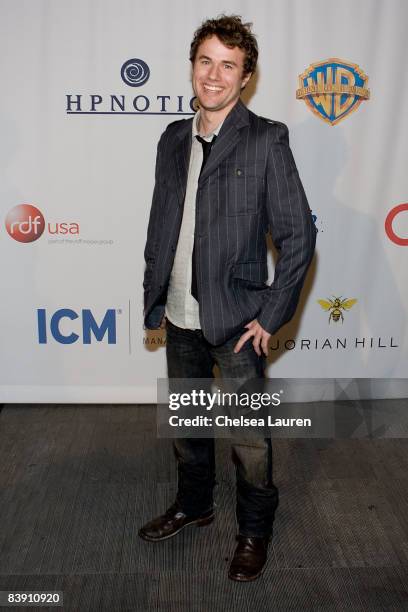 Actor Ian Nelson attends the 6th Annual "Young Hollywood" Holiday Party at the Opera + Crimson on December 3, 2008 in Hollywood, California.