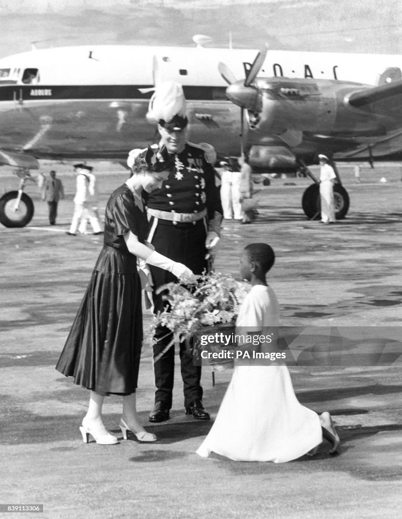 Royalty - Queen Elizabeth II Commonwealth Tour - Uganda