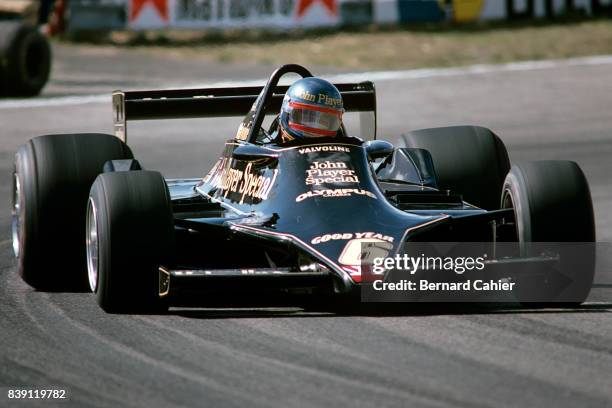 Ronnie Peterson, Lotus-Ford 79, Grand Prix of Netherlands, Zandvoort, 27 August 1978.