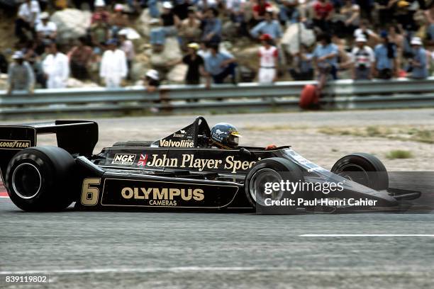 Ronnie Peterson, Lotus-Ford 79, Grand Prix of France, Paul Ricard, 02 July 1978.