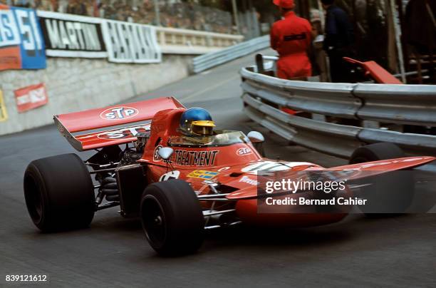 Ronnie Peterson, March-Ford 711, Grand Prix of Monaco, Monaco, 23 May 1971.