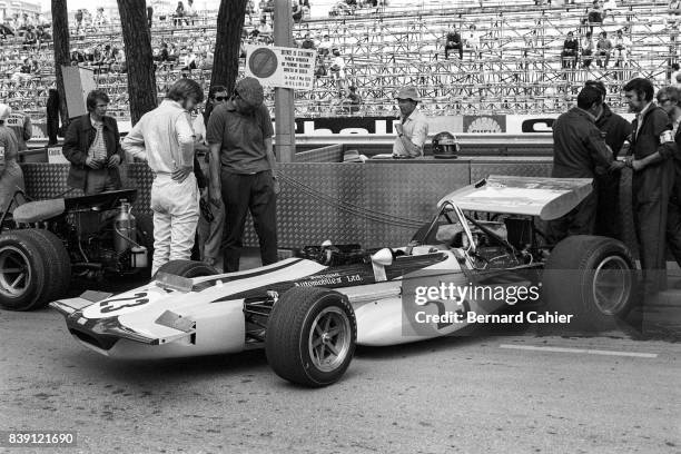 Ronnie Peterson, March-Ford 701, Grand Prix of Monaco, Monaco, 10 May 1970. Monaco Grand Prix 1970 was Ronnie Peterson's debut in Formula One. He...