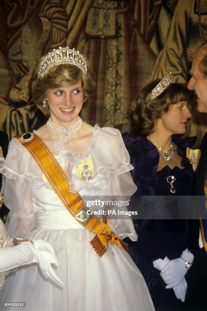 Royalty - Dutch Royal Family Banquet - Hampton Court Palace