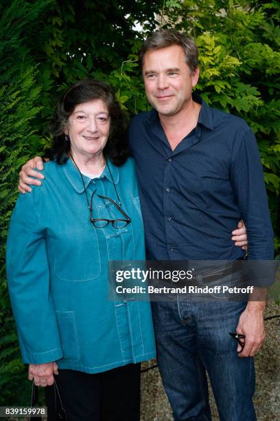 Director Florence Quentin and actor Guillaume de Tonquedec attend the Photocall of the movie "Bonne pomme" during the 10th Angouleme French-Speaking...