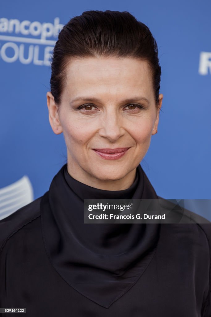 Juliette Binoche attends the 10th Angouleme French-Speaking Film