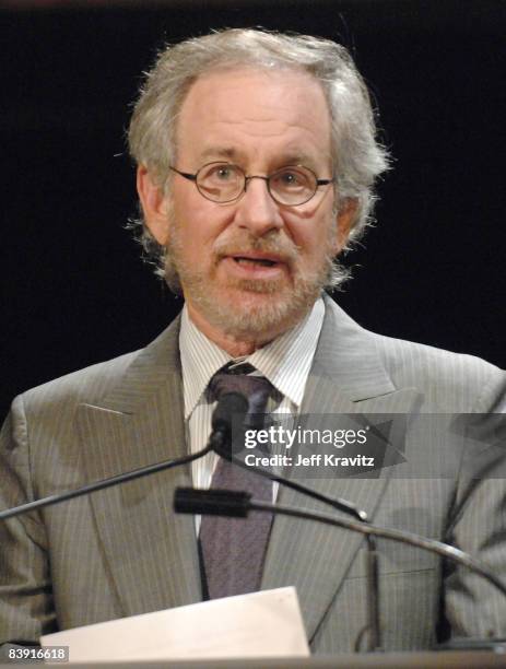 Steven Spielberg at the USC Shoah Foundation Institute's gala event *EXCLUSIVE*