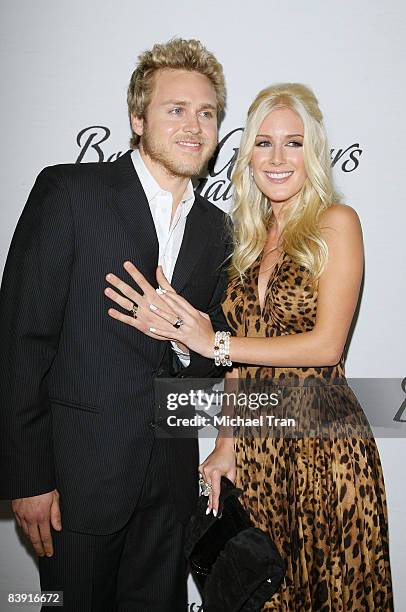 Spencer Pratt and Heidi Montag arrive at Cedar-Sinai's Annual "Road To A Cure" Gala held at the Hyatt Regency Century Plaza on December 2, 2008 in...