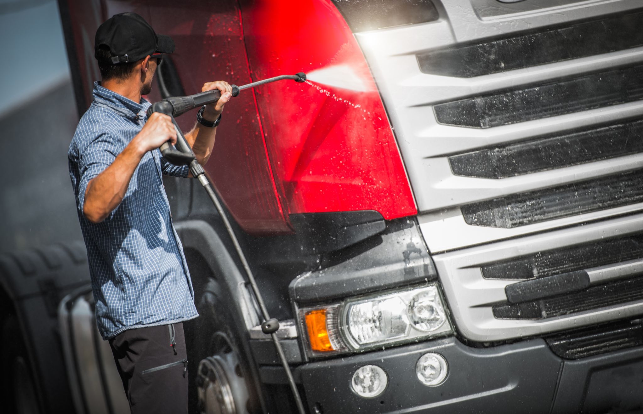 commercial vehicle cleaning