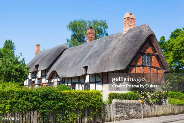 England, Warwickshire, Cotswolds, Stratford-Upon-Avon, Anne Hathaway's Cottage.