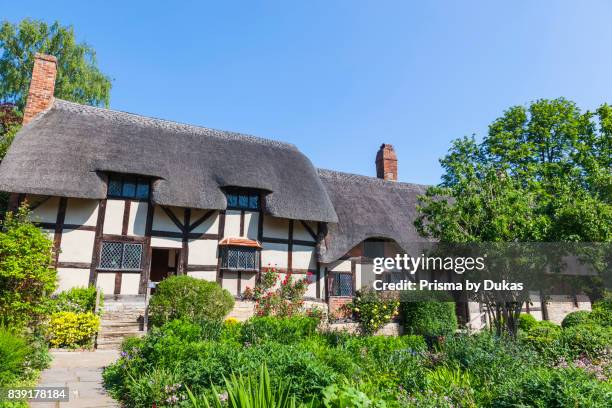 England, Warwickshire, Cotswolds, Stratford-Upon-Avon, Anne Hathaway's Cottage.