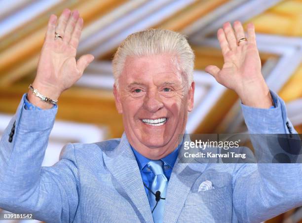 Derek Acorah is evicted from the Celebrity Big Brother house at Elstree Studios on August 25, 2017 in Borehamwood, England.