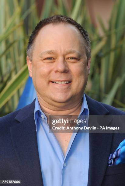 Director Kelly Asbury, arrives for the premiere of Gnomeo and Juliet, an animated film produced by Sir Elton John and David Furnish, at the Odeon...