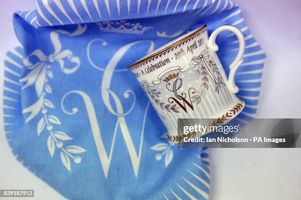 Tankard and tea towel to commemorate the Royal wedding between Prince William and Catherine Middleton. Part of the range of Official Royal Wedding...