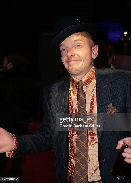 Jan Delay attends the ''1Live Krone'' awards on December 4, 2008 in Bochum, Germany.