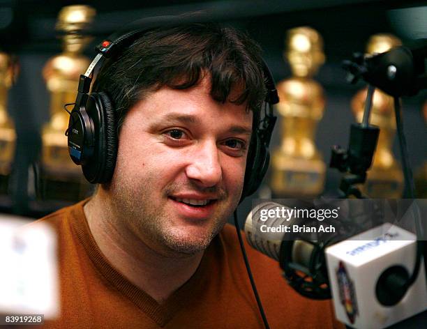 Driver Tony Stewart attends the 2008 Stewie Awards at the SIRIUS Satellite Radio studios on December 4, 2008 in New York City.