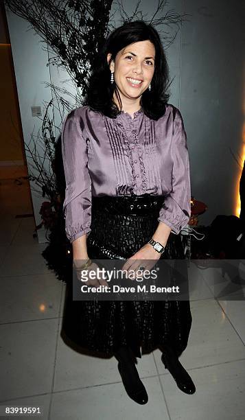 Television presenter Kirstie Allsopp attends the VIP reception to launch the English National Ballet Christmas season ahead of the performance of...
