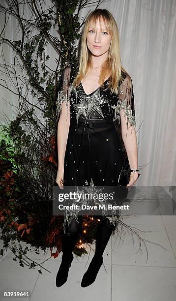Model Jade Parfitt attends the VIP reception to launch the English National Ballet Christmas season ahead of the performance of 'The Sleeping...