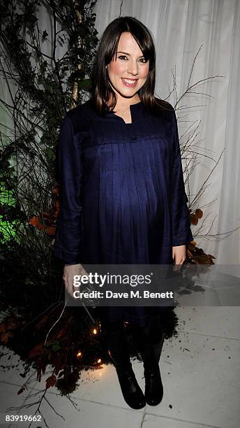 Singer Melanie Chisholm attends the VIP reception to launch the English National Ballet Christmas season ahead of the performance of 'The Sleeping...