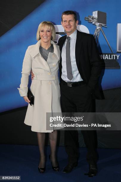 Steve Cram and his partner Allison Curbishley arriving for the 2010 BBC Sports Personality of the Year Awards at the LG Arena, Birmingham.