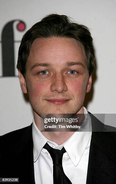 James McAvoy attends the Target Women in Film and Television Awards at the Hilton hotel on December 5, 2008 in London, England.