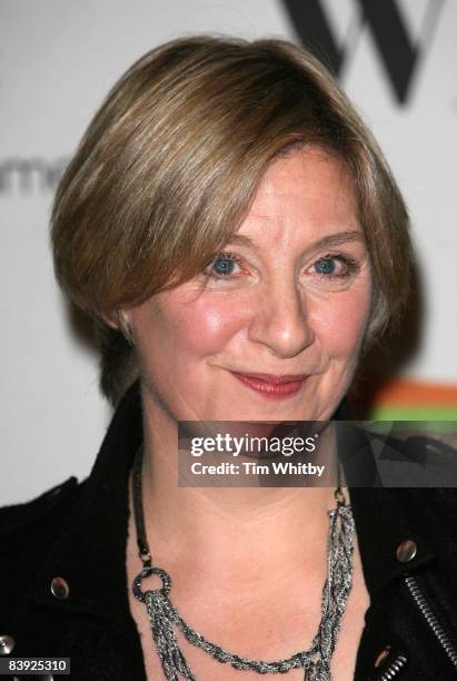 Victoria Wood attends the Target Women in Film and Television Awards at the Hilton hotel on December 5, 2008 in London, England.