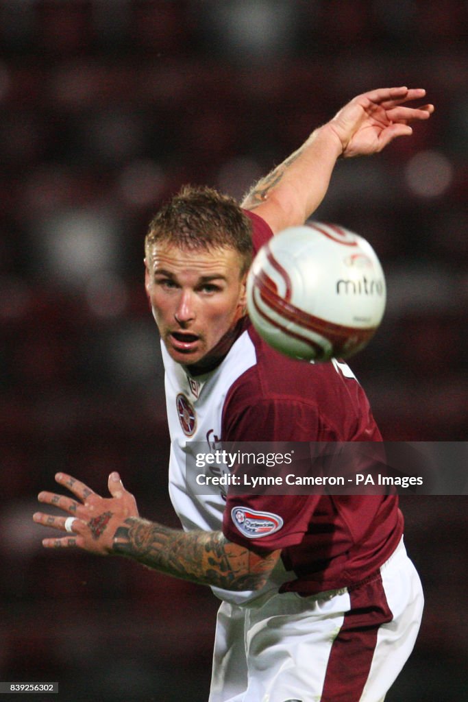 Soccer - Co-operative Insurance Cup - Second Round - Heart of Midlothian v Elgin City - Tynecastle Stadium