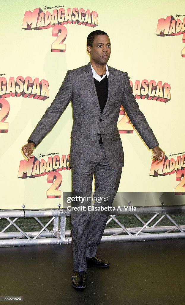 "Madagascar: Escape 2 Africa" Rome Photocall