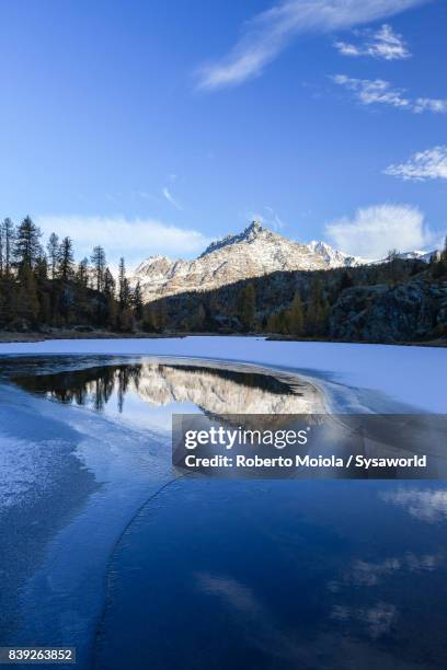 lake mufulè, malenco valley, italy - paesaggi - fotografias e filmes do acervo