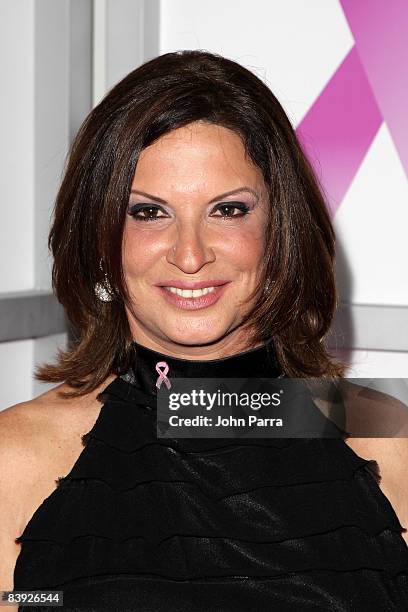 Ana Maria Polo attends Lazos de Esperanza at Telemundo Studios on November 20, 2008 in Miami.