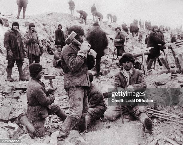 Construction of the White Sea-Baltic Canal . The canal was constructed between 1931 and 1933 by forced labor of Gulag inmates. According to official...