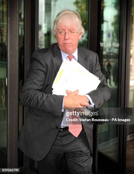 Dave Hartnett, Permanent Secretary for Tax at HM Revenue & Customs, leaves Portcullis House in Westminster. The head of HM Revenue and Customs...