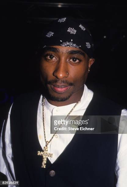 Tupac Shakur at Club USA, 1994. New York.