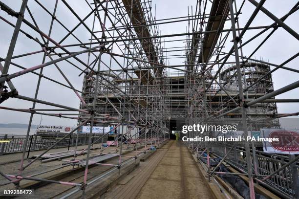Scafolding Ramp 132 Aluminum Scaffolding Stock Photos, High-Res Pictures, and Images ...