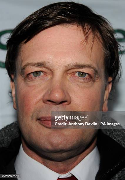 Research doctor Andrew Wakefield makes a statement at the General Medical Council headquarters in London.