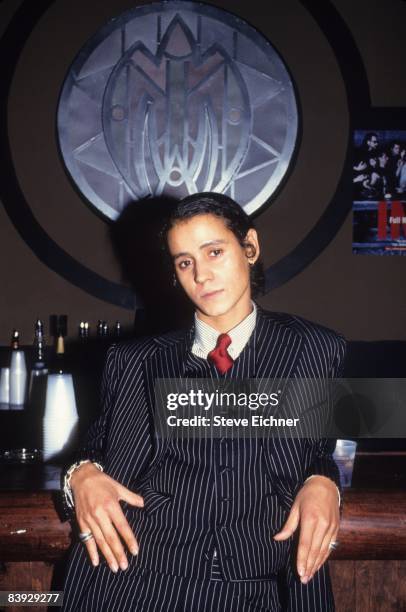 Jaye Davidson, star of The Crying Game, at the Limelight, 1993. New York.