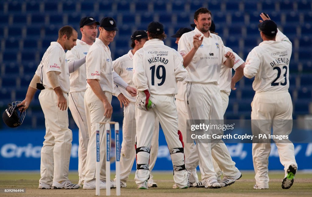 Cricket - LV County Championship - Division One - Day Two - MCC v Durham - Sheikh Zayed Stadium