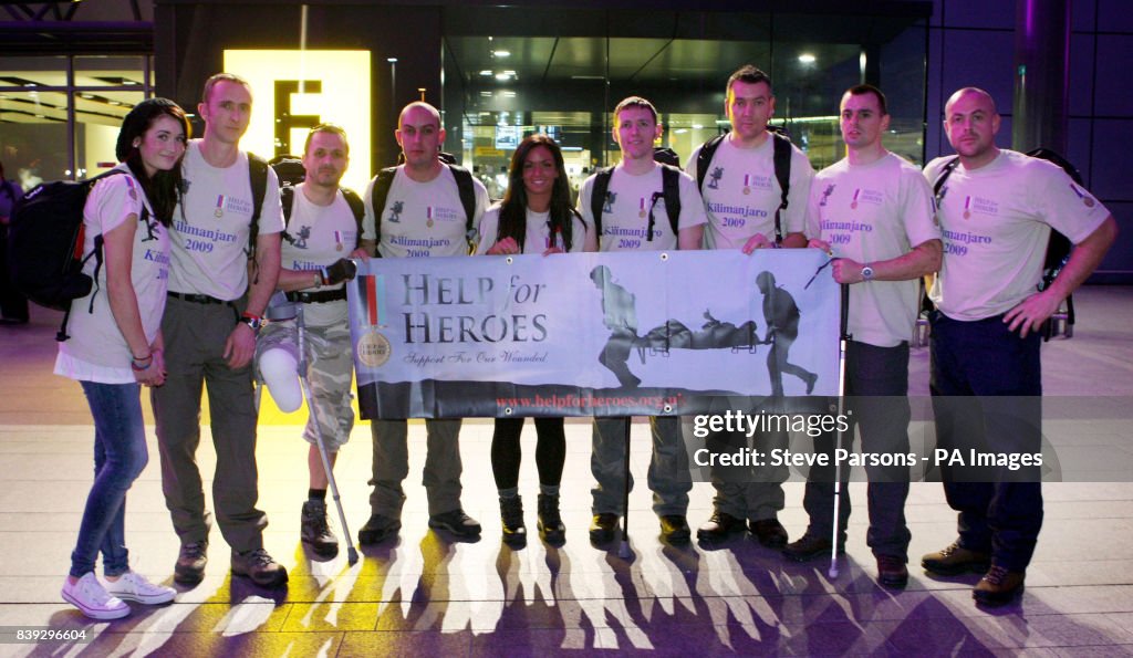 Help for Heroes charity climb up Kilimanjaro