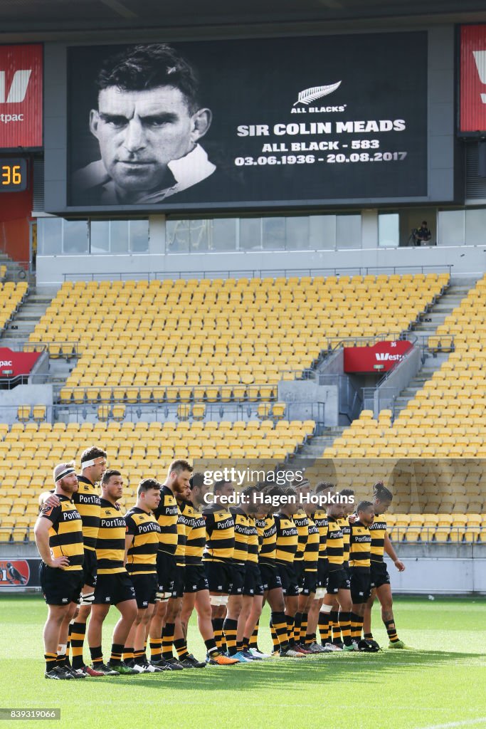 Mitre 10 Cup Rd 2 - Wellington v Taranaki