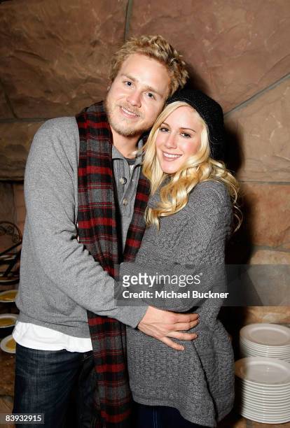 Spencer Pratt and Heidi Montag attend Juma Entertainment's 17th Annual Deer Valley Celebrity Skifest presented by Paul Mitchell and benefitting...