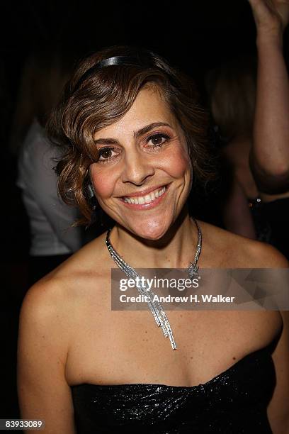 Alexandra Lebenthal attends The Winter Wonderland Ball hosted by the NY Botanical Garden and Chanel Fine Jewelry on December 5, 2008 in the Bronx,...