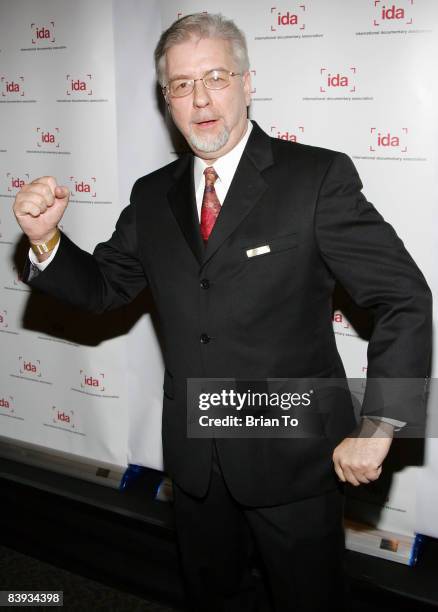 Filmmaker Tom Dziedzic, who made "Redemption Stone", arrives at the 24th Annual International Documentary Association Awards Ceremony at the...