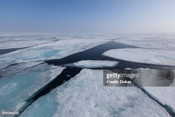 Pack ice, polar region, Spitsbergen.