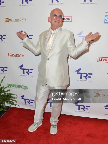 Musician Paul Shaffer attends the fourth annual Tyler Robinson Foundation gala benefiting families affected by pediatric cancer at Caesars Palace on...