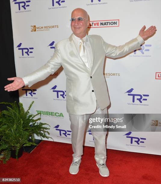 Musician Paul Shaffer attends the fourth annual Tyler Robinson Foundation gala benefiting families affected by pediatric cancer at Caesars Palace on...