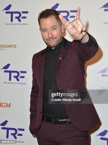 Radio personality Ted Stryker attends the fourth annual Tyler Robinson Foundation gala benefiting families affected by pediatric cancer at Caesars...