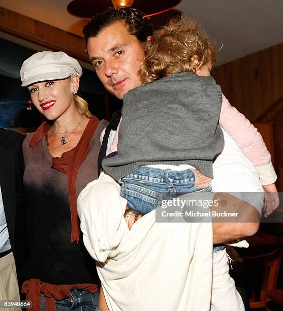 Singer Gwen Stefani and singer Gavin Rossdale attend Juma Entertainment's 17th Annual Deer Valley Celebrity Skifest presented by Paul Mitchell and...