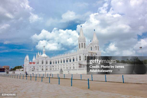 velankanni church - velankanni stock pictures, royalty-free photos & images