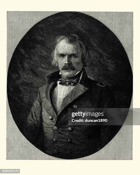 albert sidney johnston - csa archive stock-grafiken, -clipart, -cartoons und -symbole